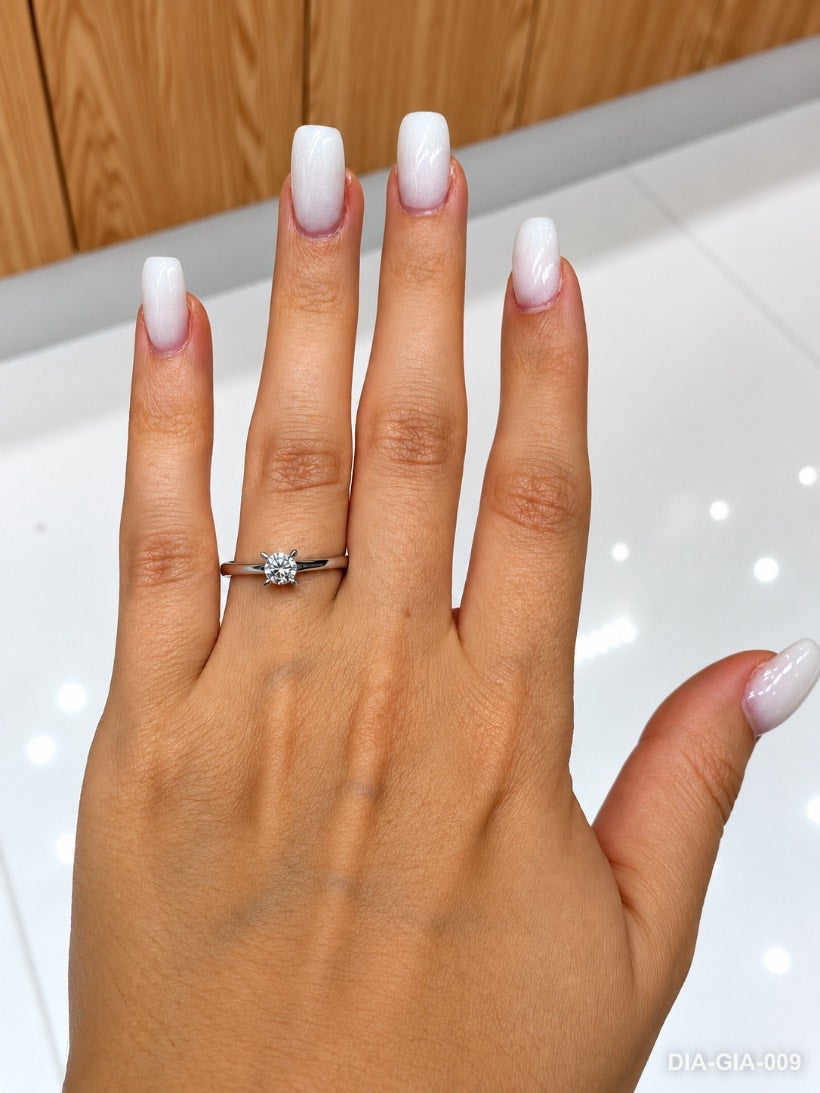 خاتم سوليتير ألماس GIA - Ciotola – الصورة 2 – Diamea، مجوهرات الألماس في الدار البيضاء