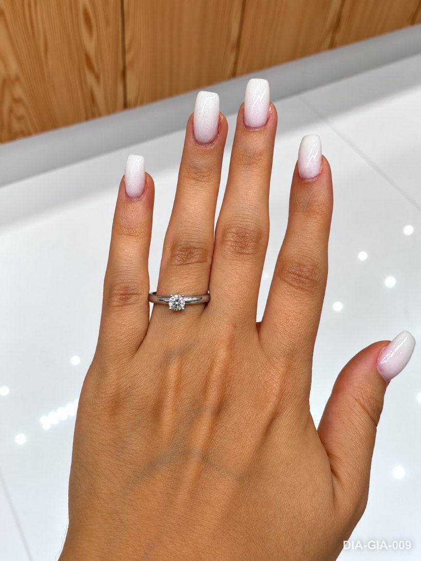 خاتم سوليتير ألماس GIA - Ciotola – الصورة 3 – Diamea، مجوهرات الألماس في الدار البيضاء