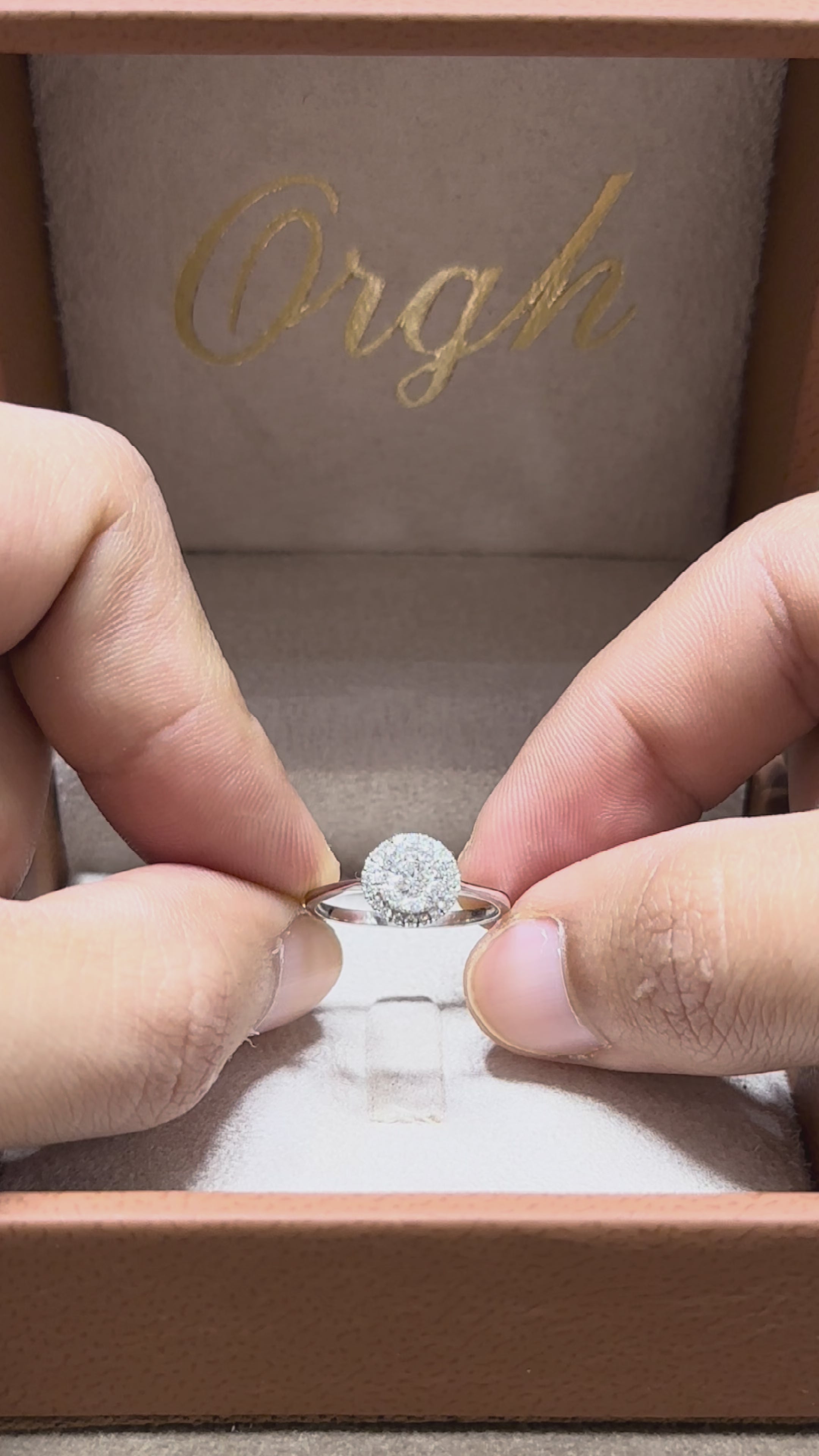 Bague diamant - Tondo Piatto