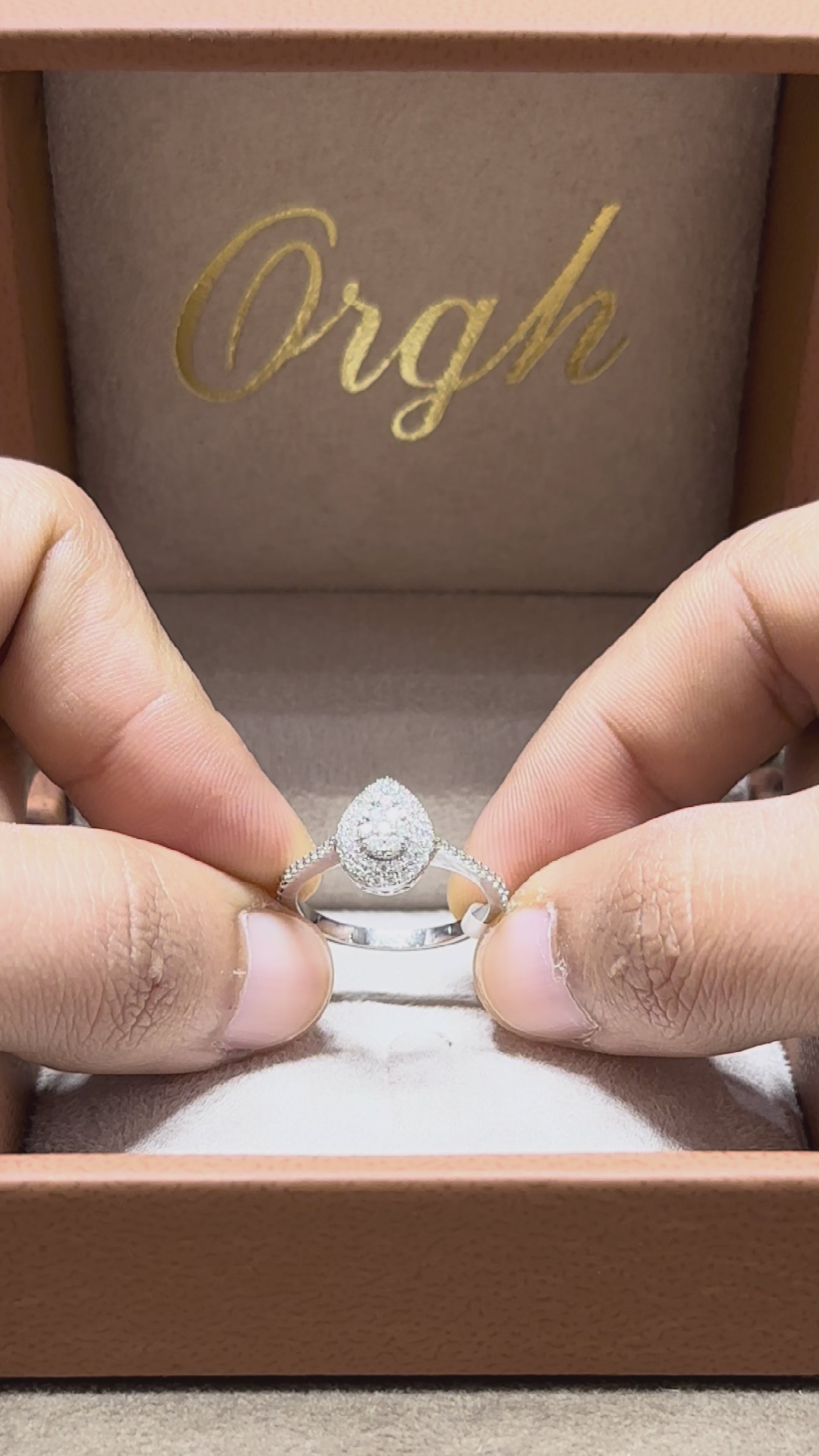 Bague diamant - Lacrima Sporgente