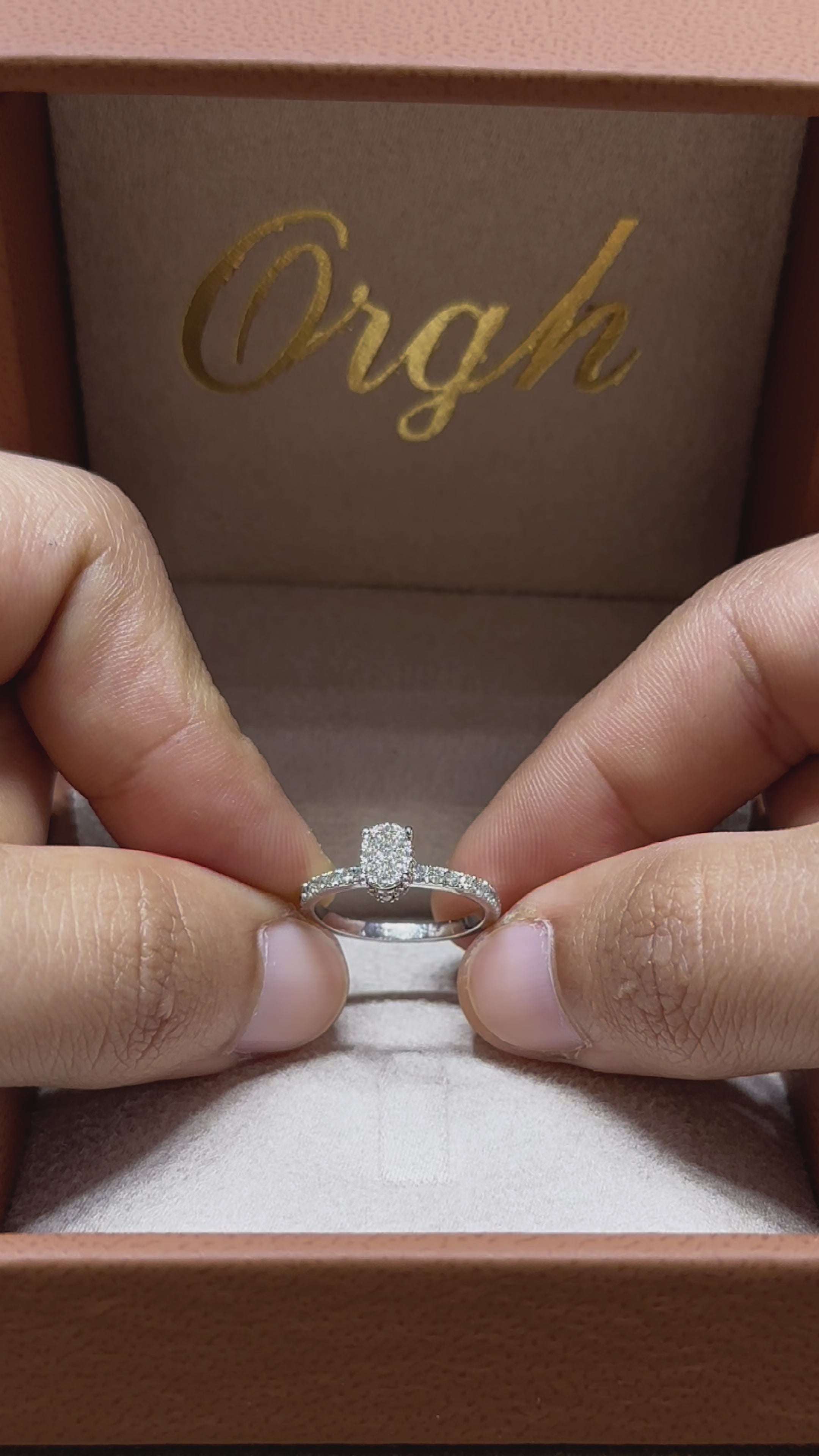 Bague diamant - Ovale Piccolo