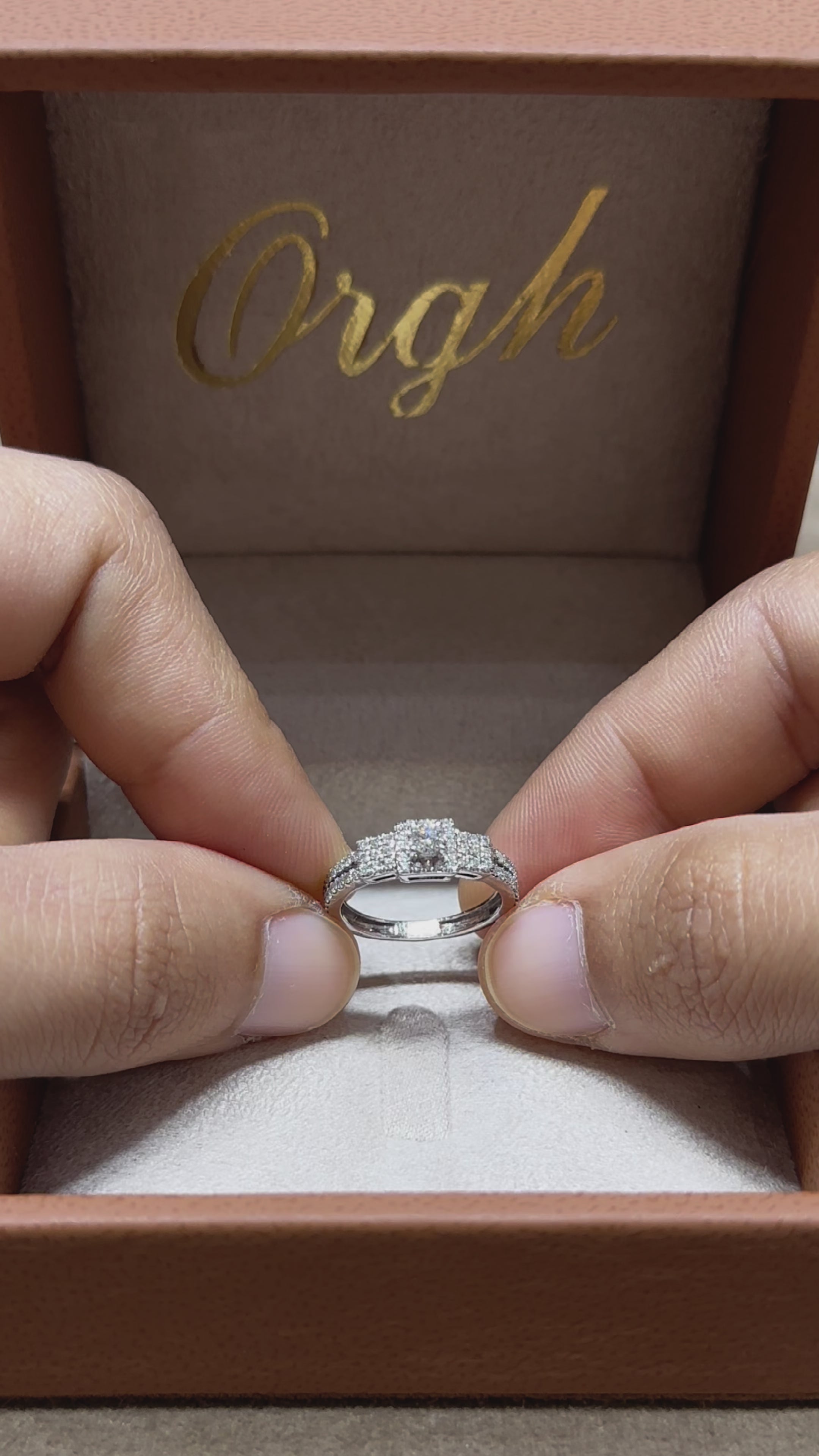 Bague diamant - Bel Quadrato