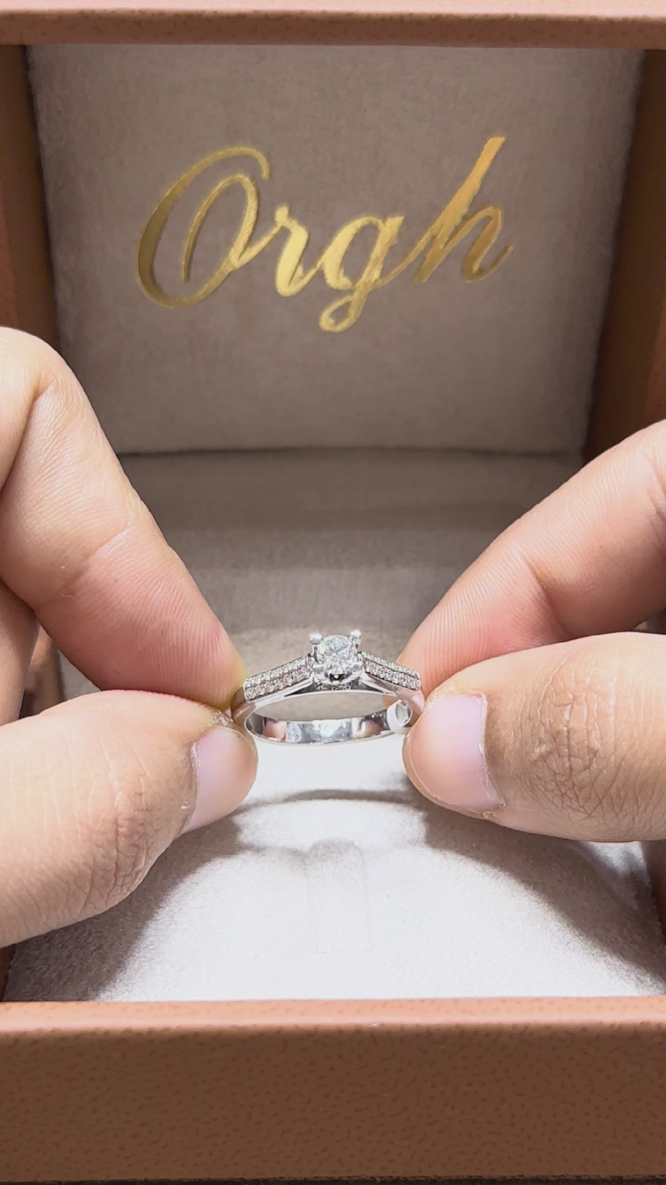 Bague diamant - Cattedrale