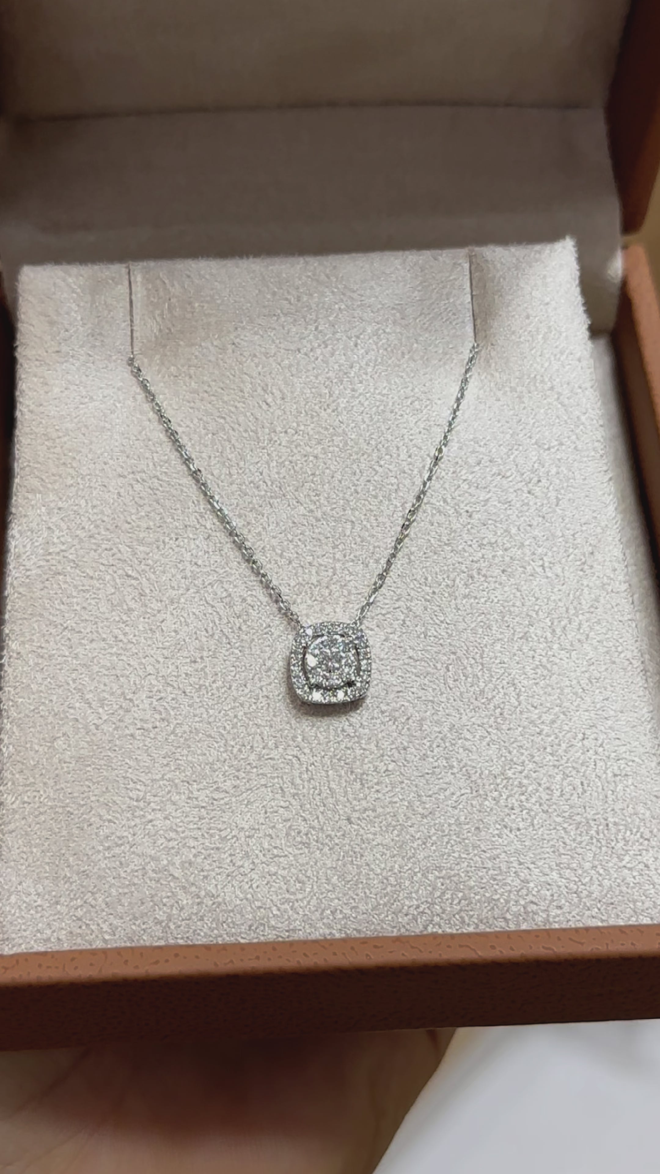 Collier diamants - Cuadrata