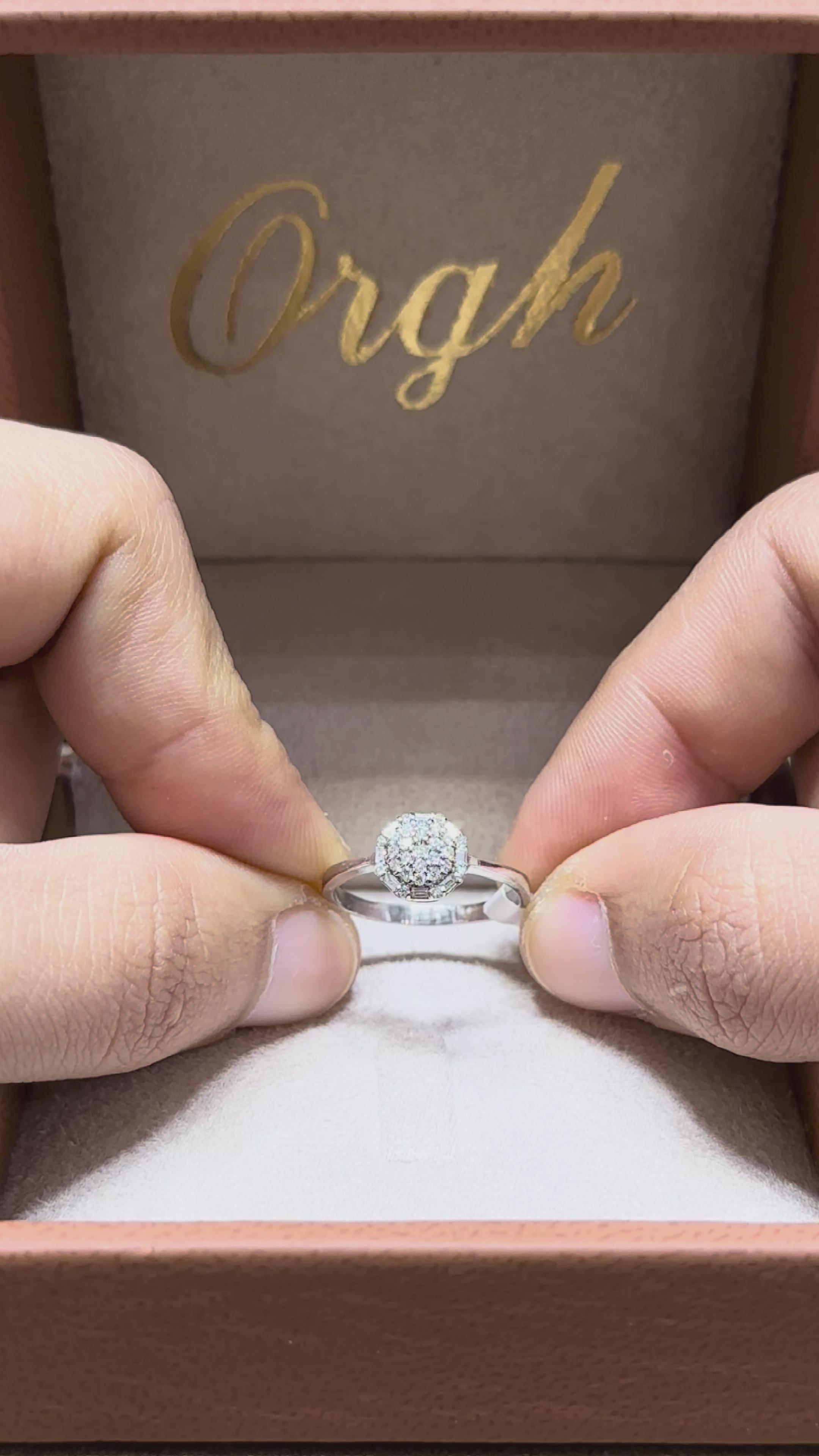 Bague diamant - Ottagono