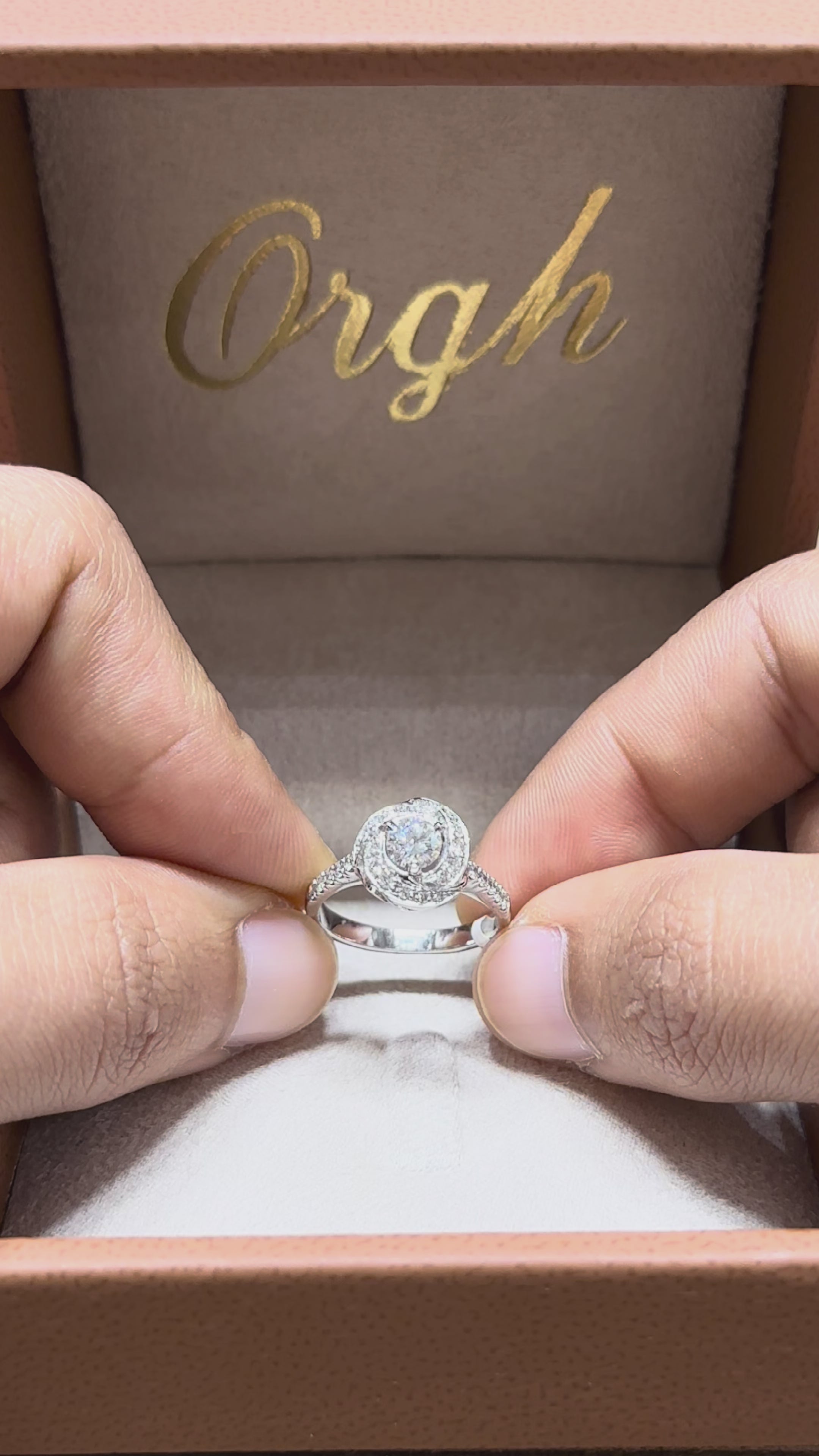 Bague diamant - Tornado