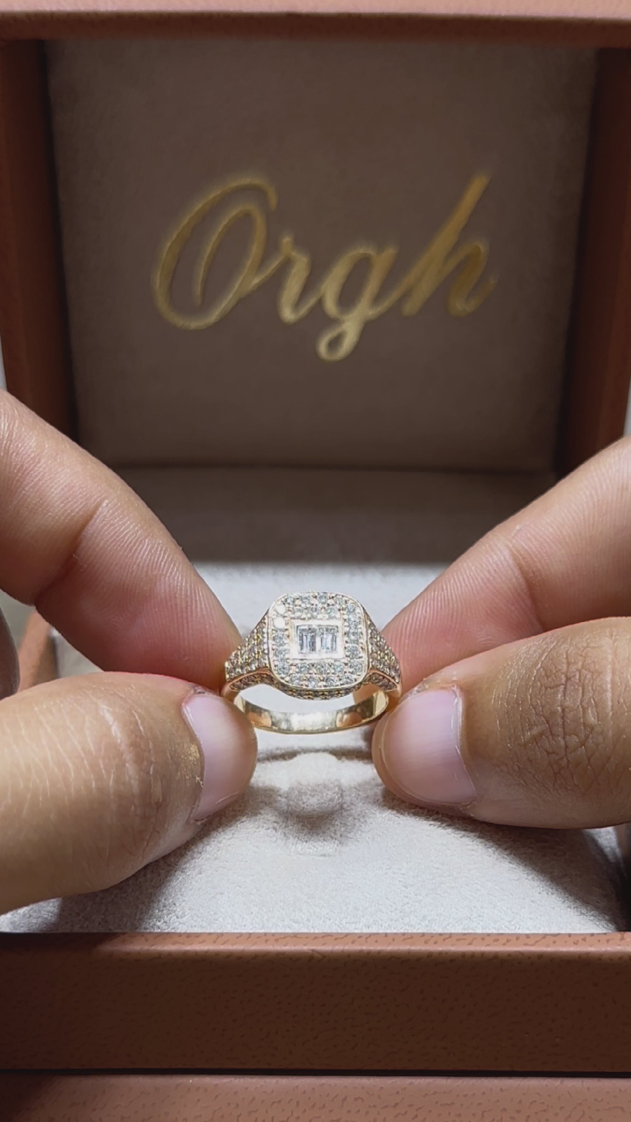 Bague diamant - Quadrato Arrotondato