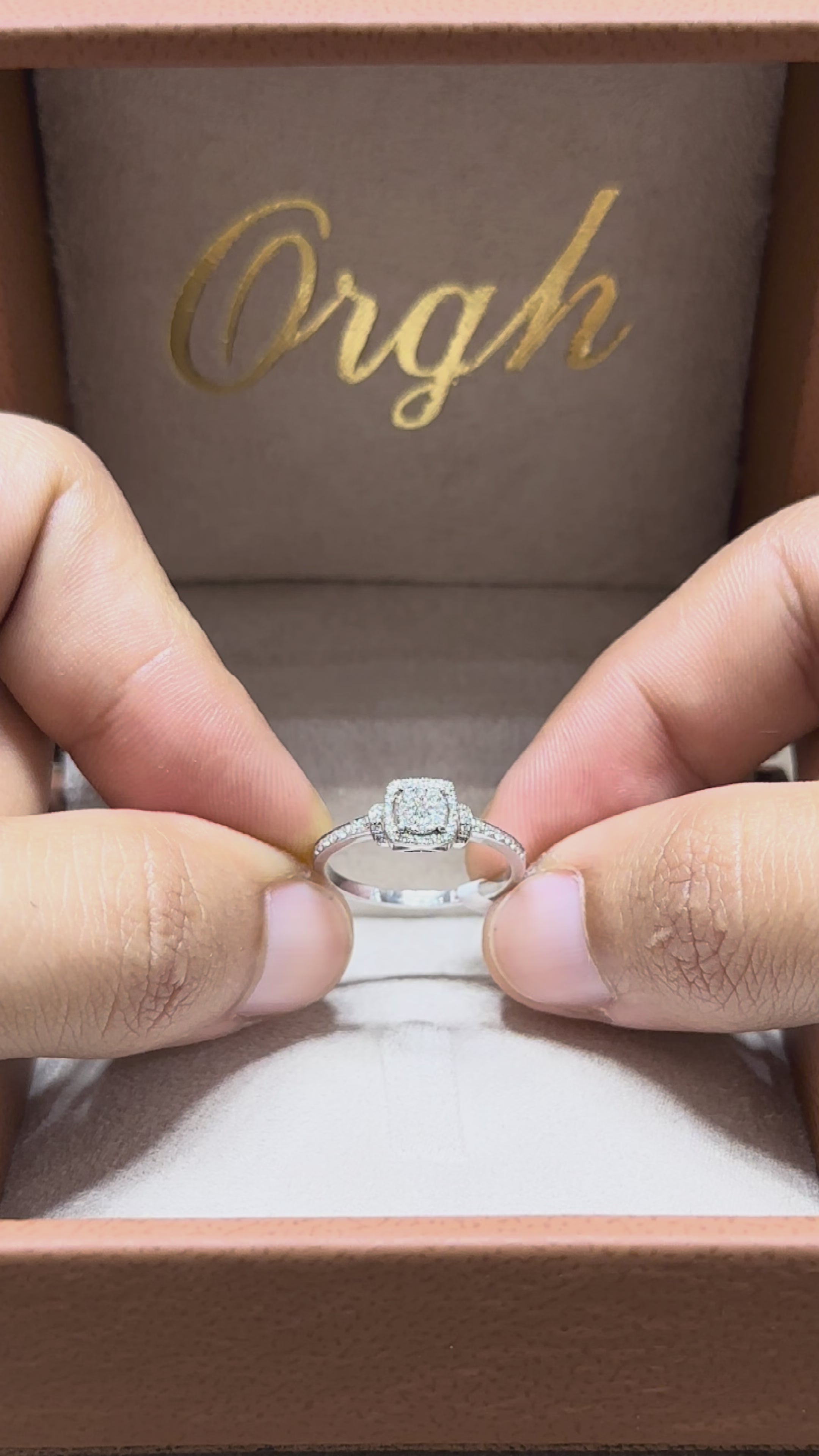 Bague diamant - Due Bande