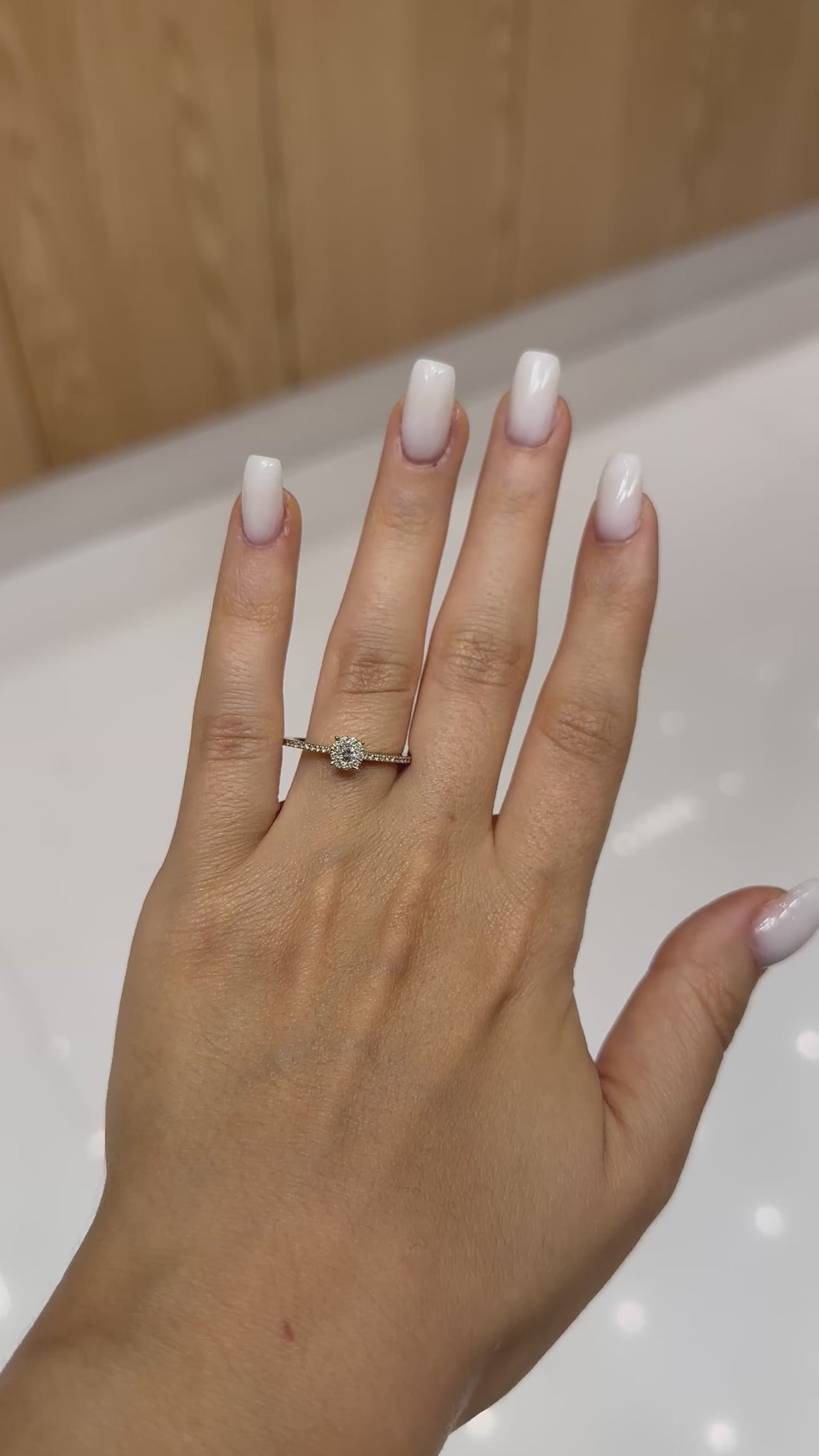 Bague diamant Solitaire Rond Diamants – Diamea – vidéo 1