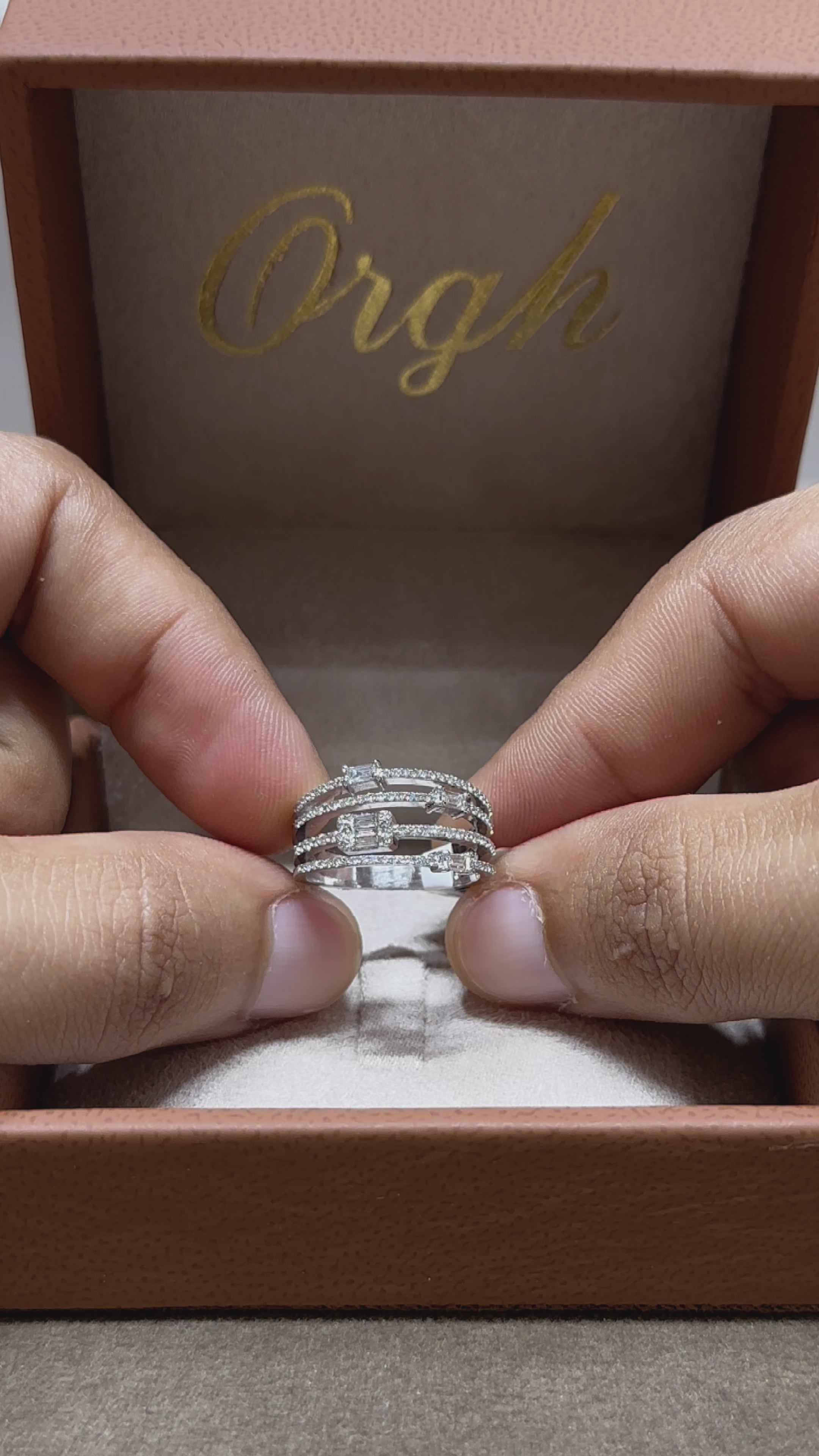 Bague diamant - Anelli