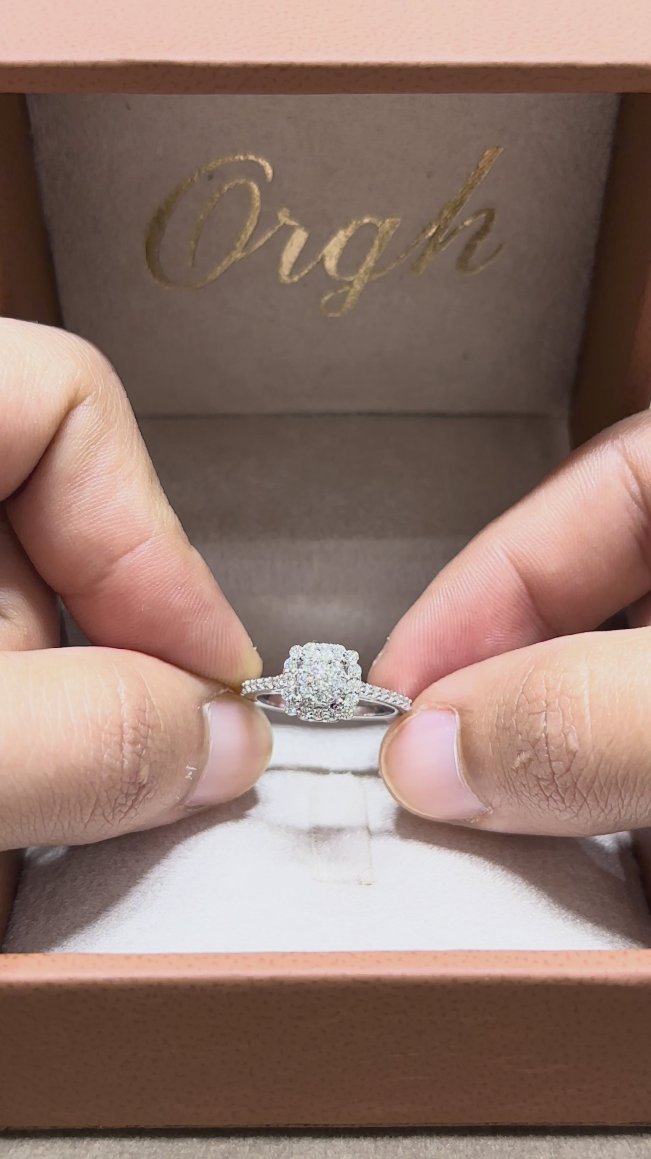 Bague diamant - Bolla Quadrata