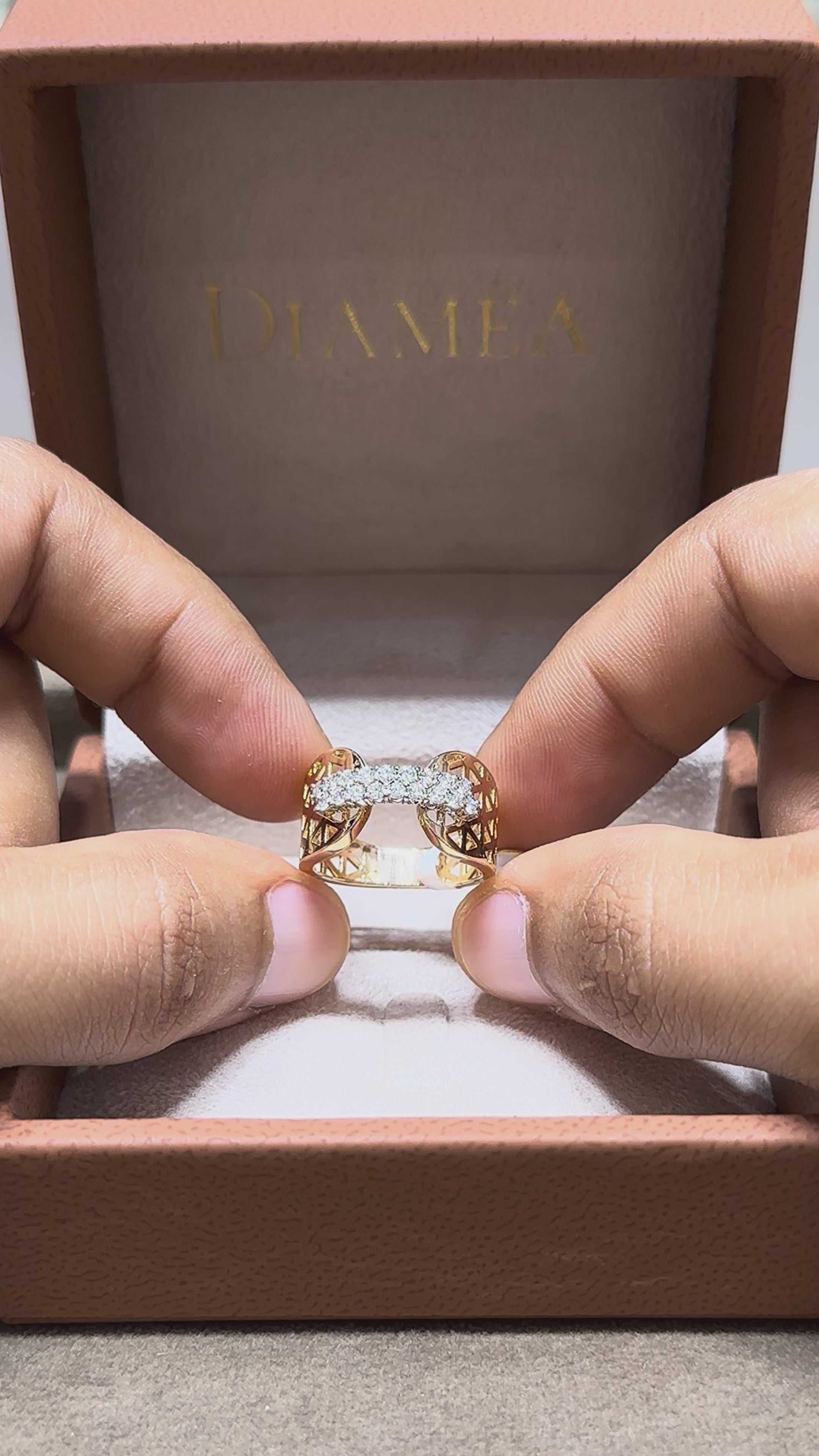 Bague diamant - Striscia Bianca