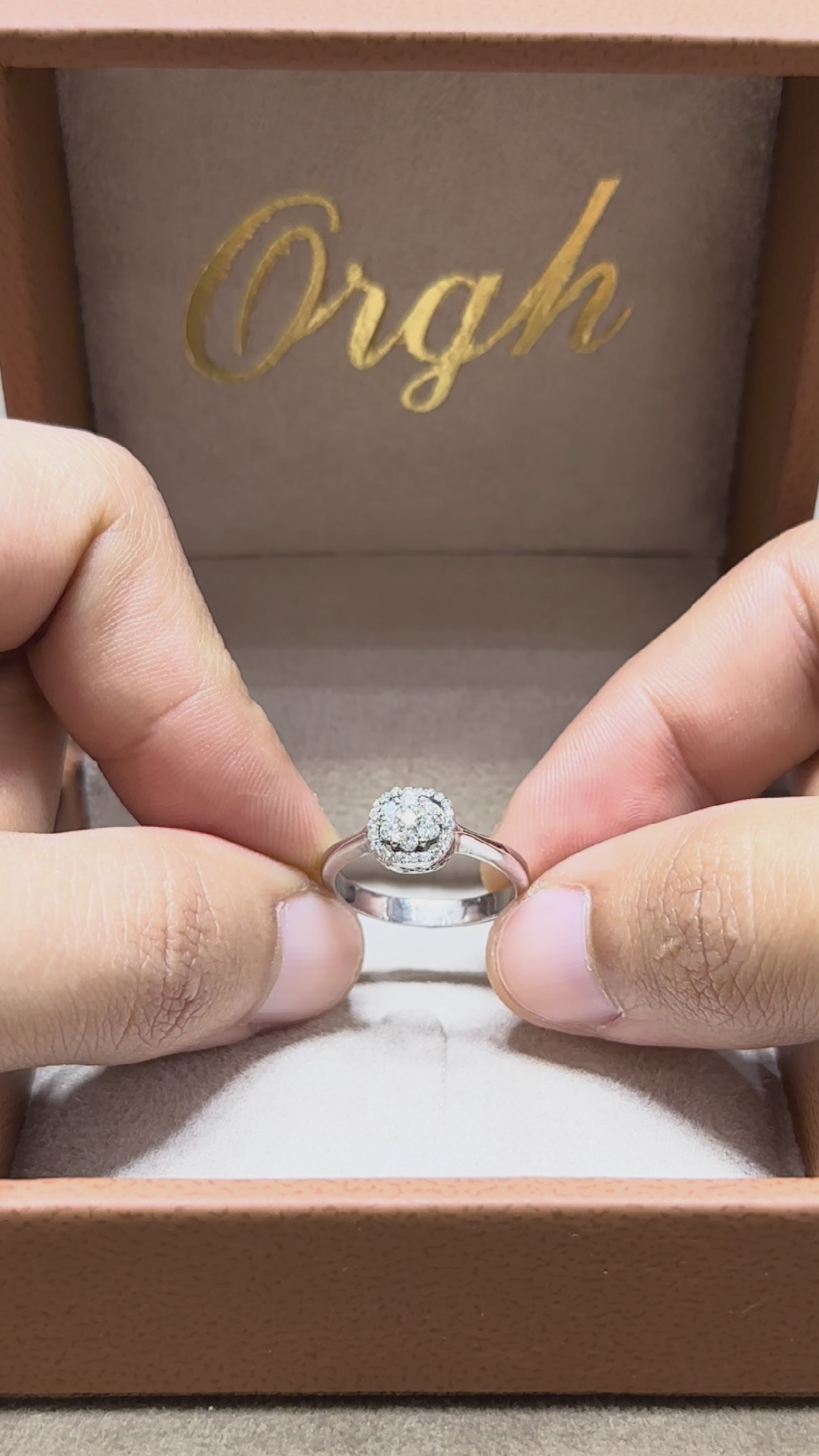 Bague diamant - Quadrato Arrotondato