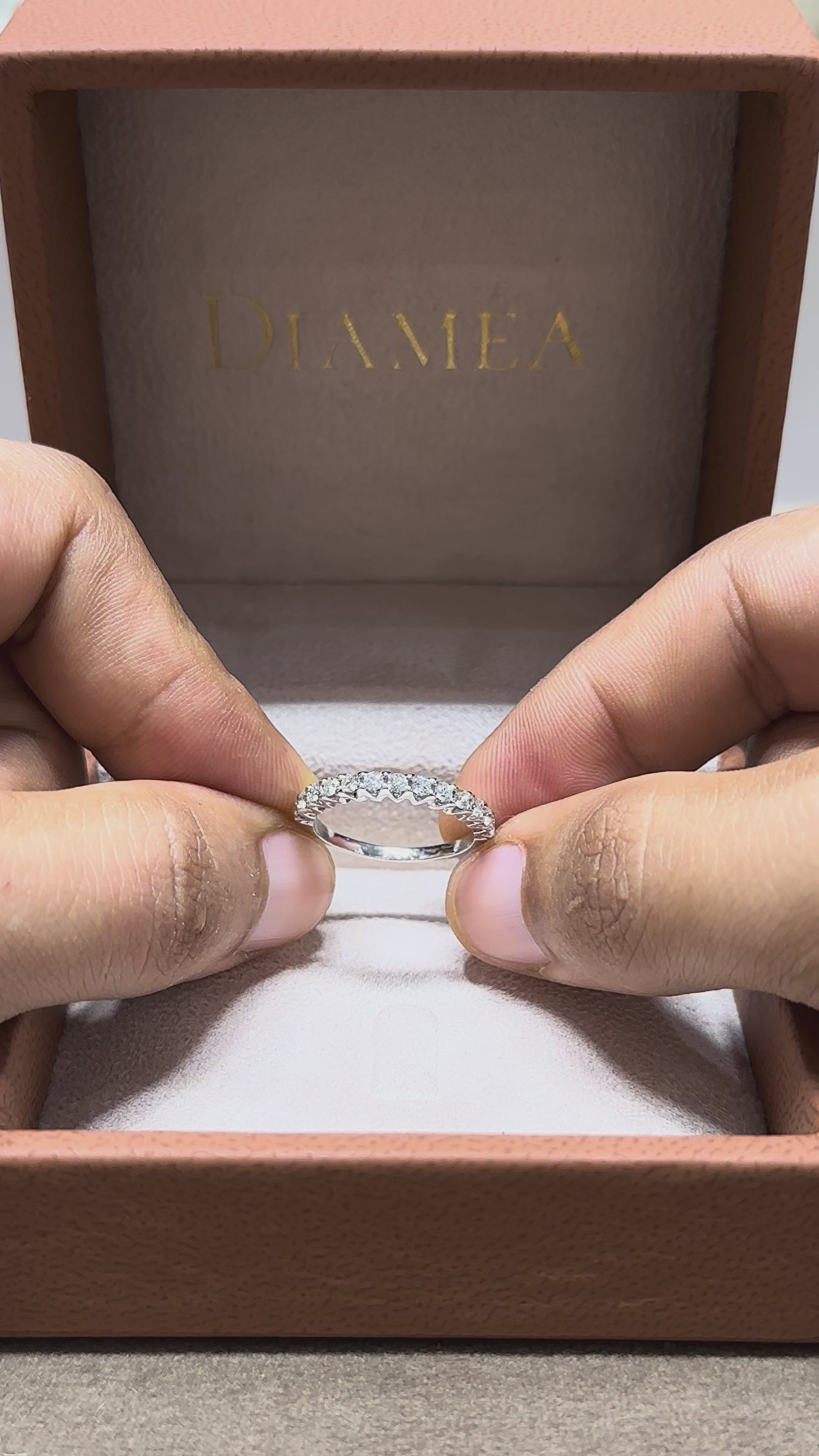 Bague diamant - Linea Zigzag