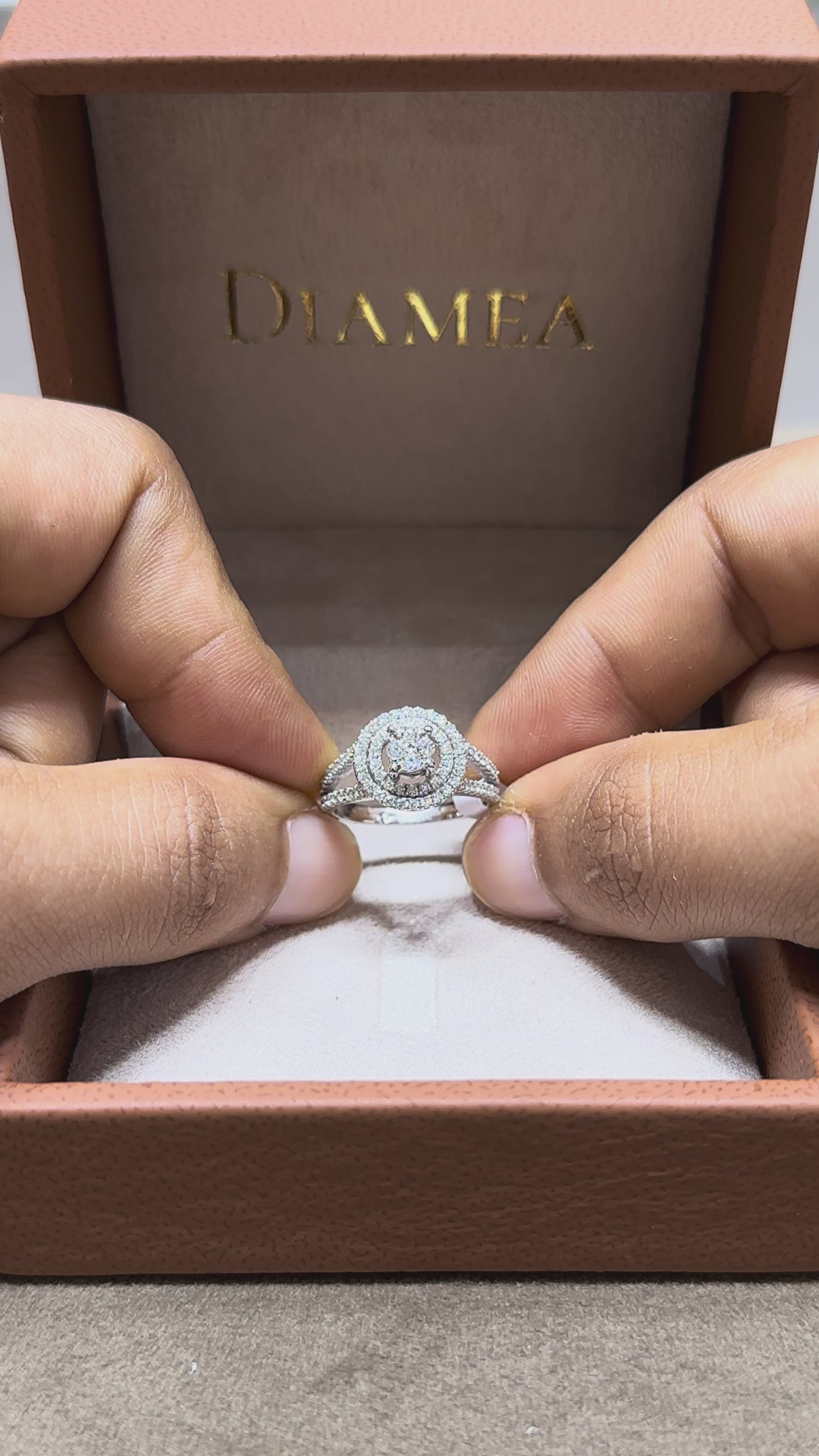 Bague diamant - Punto Sollevato