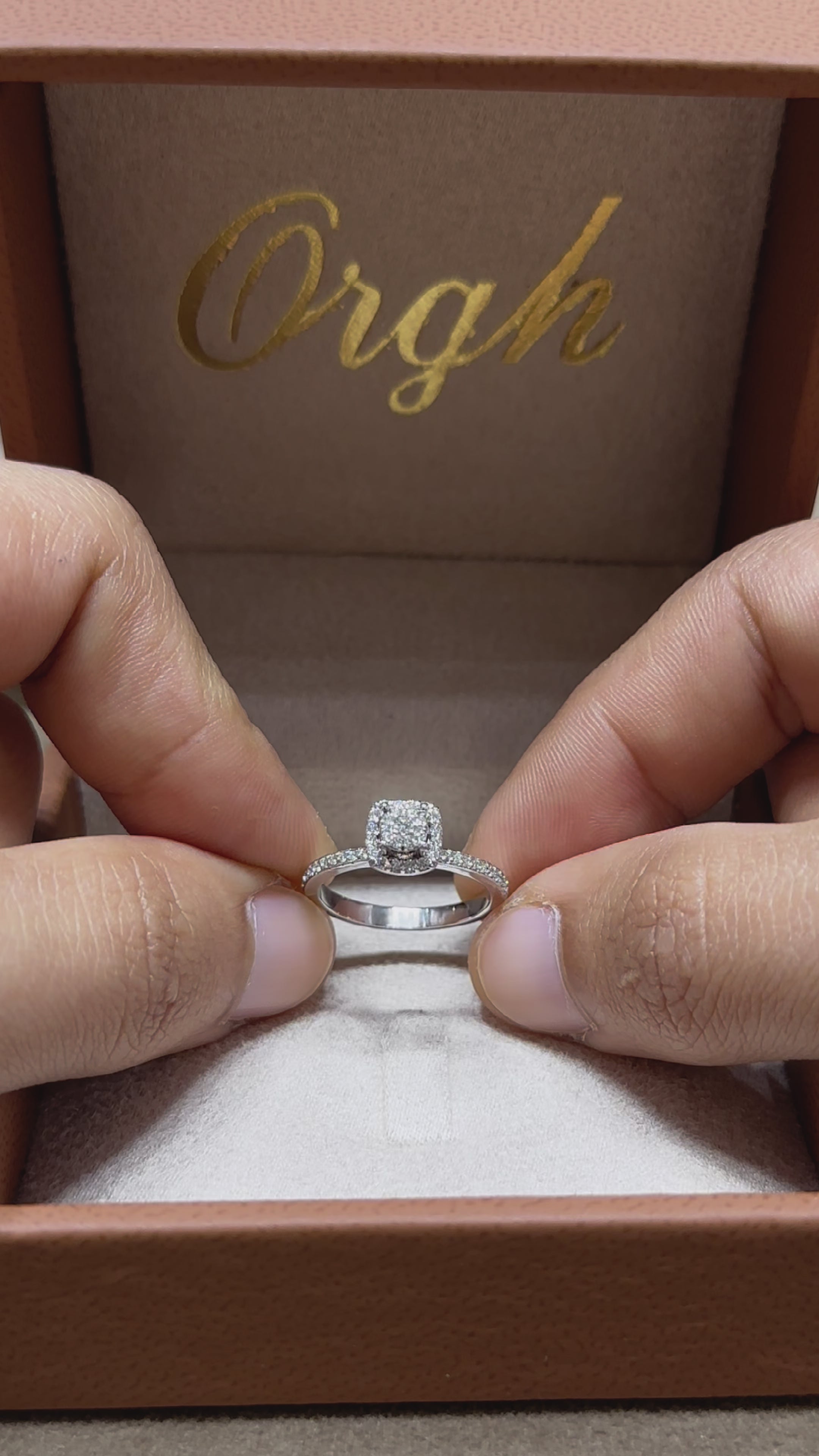 Bague diamant - Quadrato Rotondo