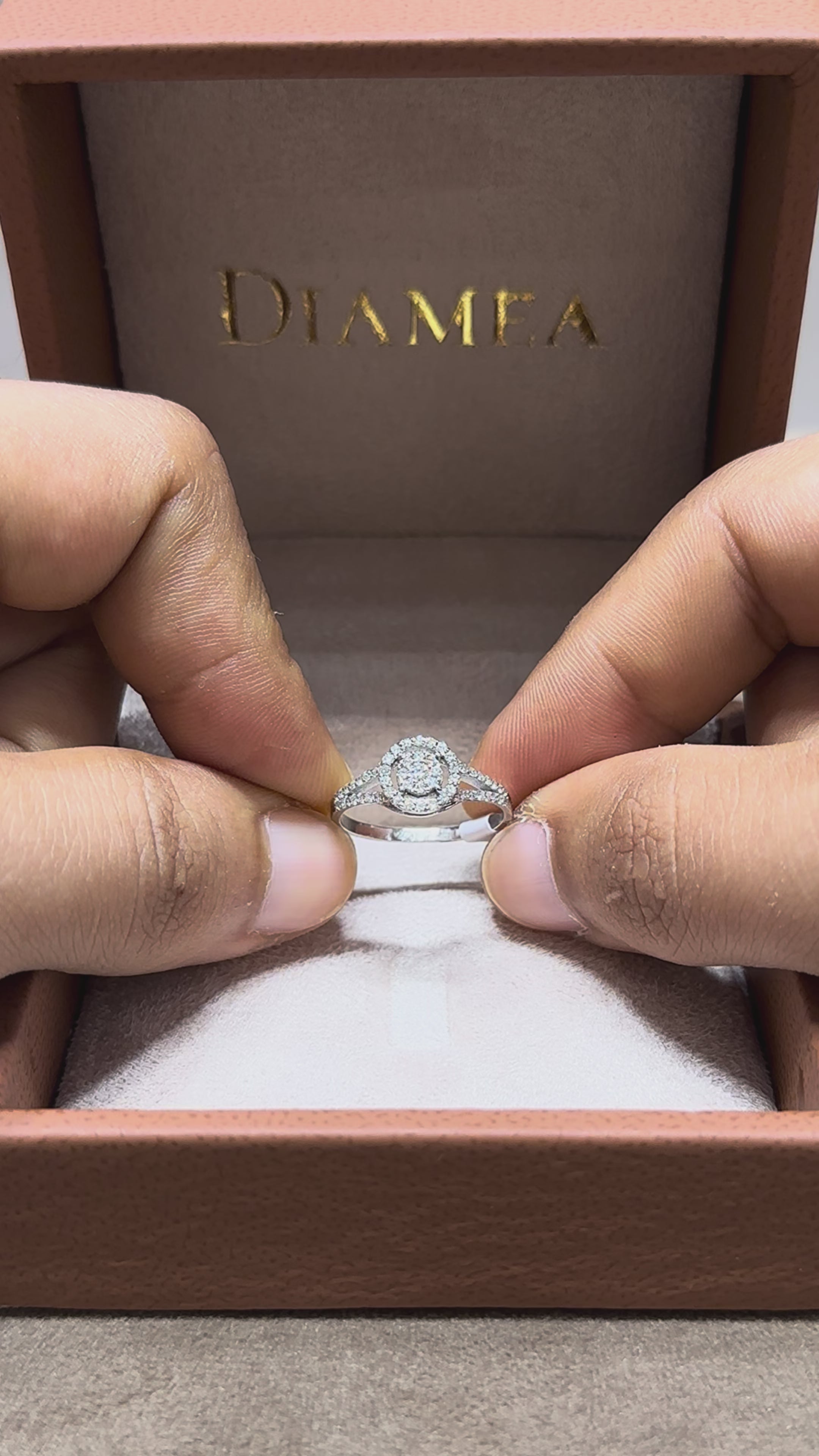 Bague diamant - Doppio Anello Piccolo